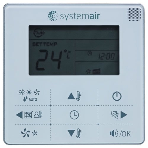 Systemair SYSPLIT DUCT 96 HP R мощная сплит-система канального типа