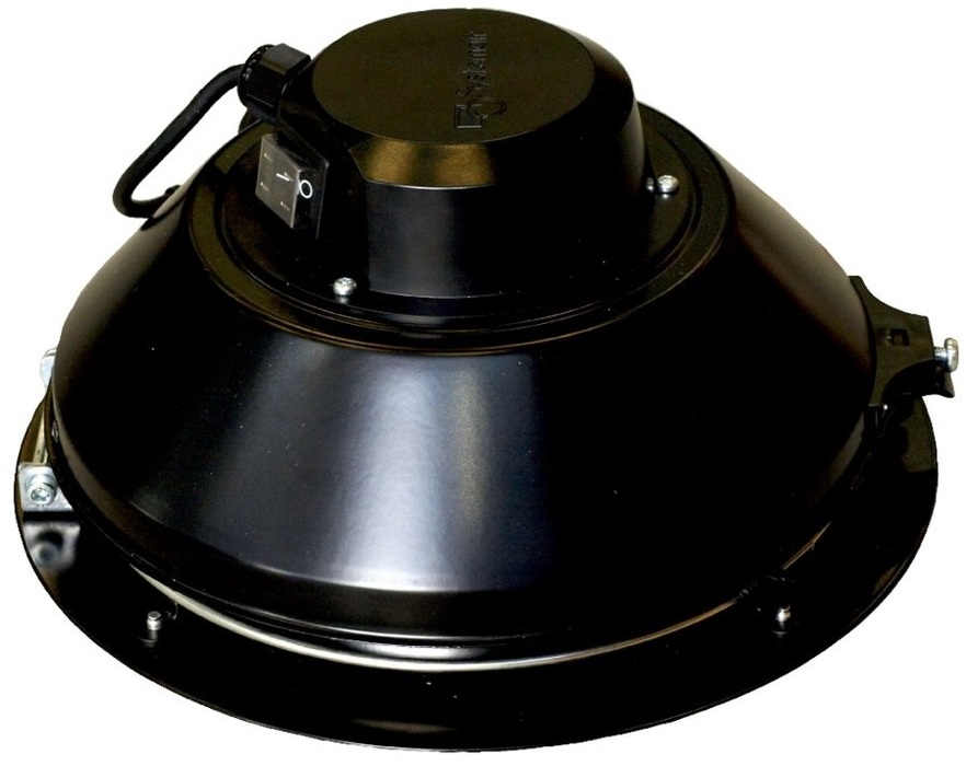 Systemair TFSR 125 XL Sileo Black вентилятор