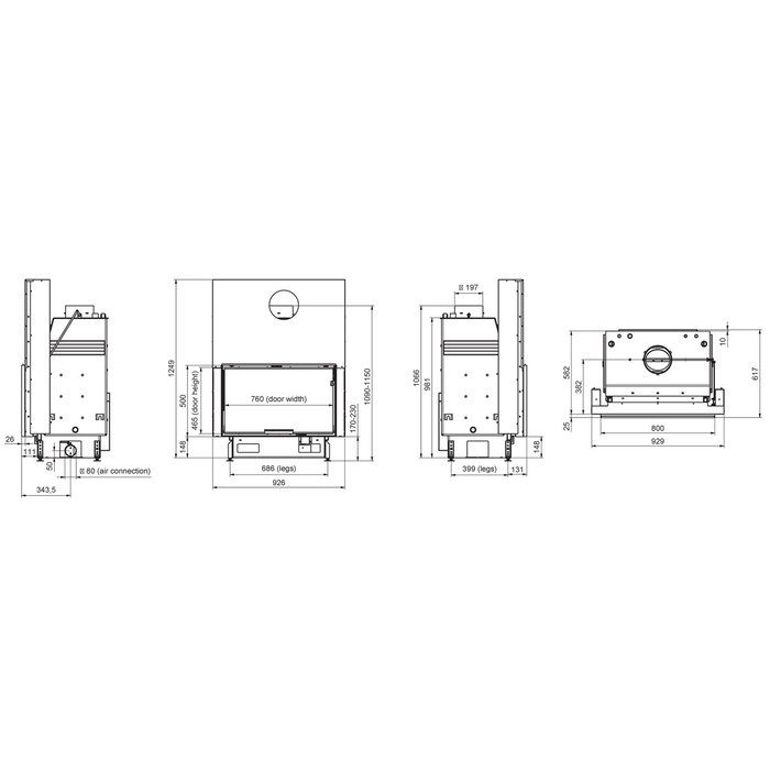 Technical PanAqua 100 EVO LD дровяная топка