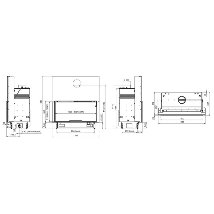 Technical PanAqua 130 EVO LD дровяная топка