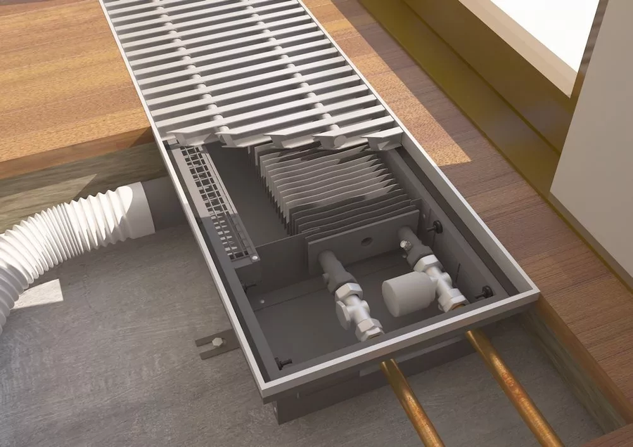 Techno Air KVVZ 250-85-800 внутрипольный конвектор