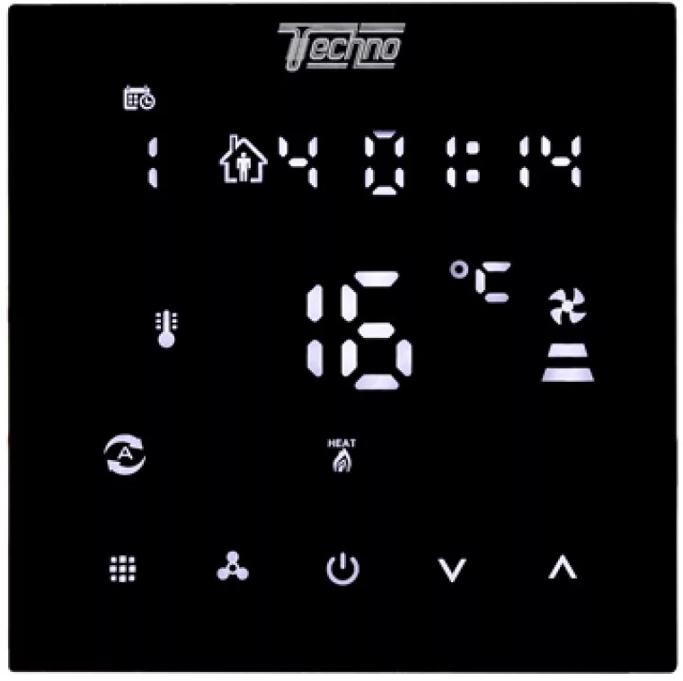 Techno KT-24 черный аксессуар для радиатора отопления