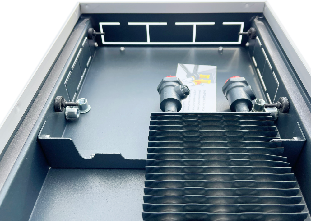 Techno Usual KVZ 250-105-2000 внутрипольный конвектор