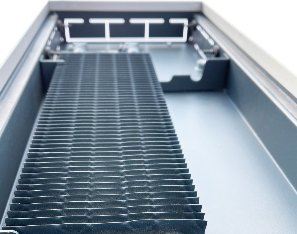 Techno Usual KVZ 250-105-2000 внутрипольный конвектор