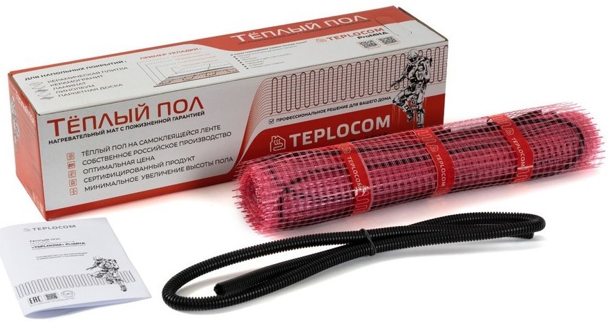 Teplocom ProМНД-0,5-80 Вт нагревательный мат