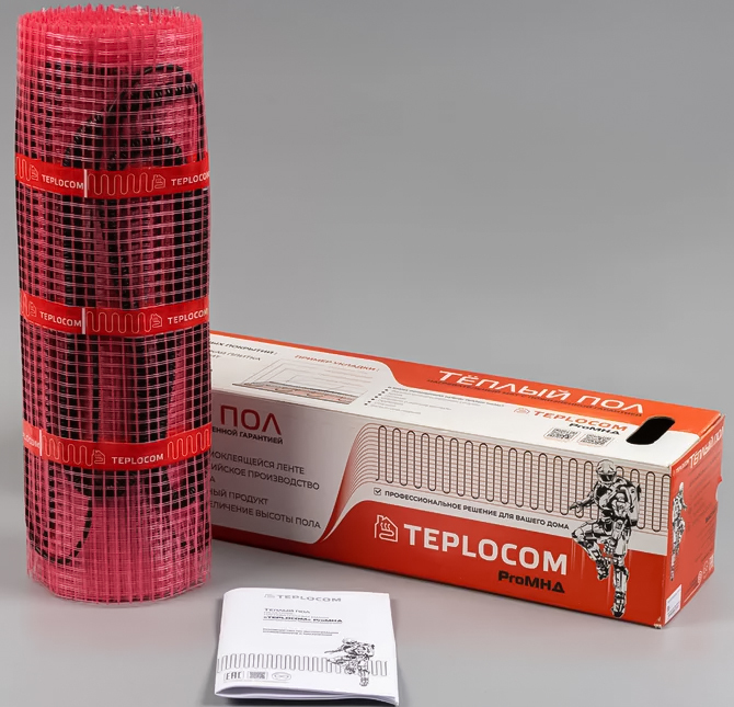 Teplocom ProМНД-5,0-800 Вт нагревательный мат 5 м<sup>2</sup>