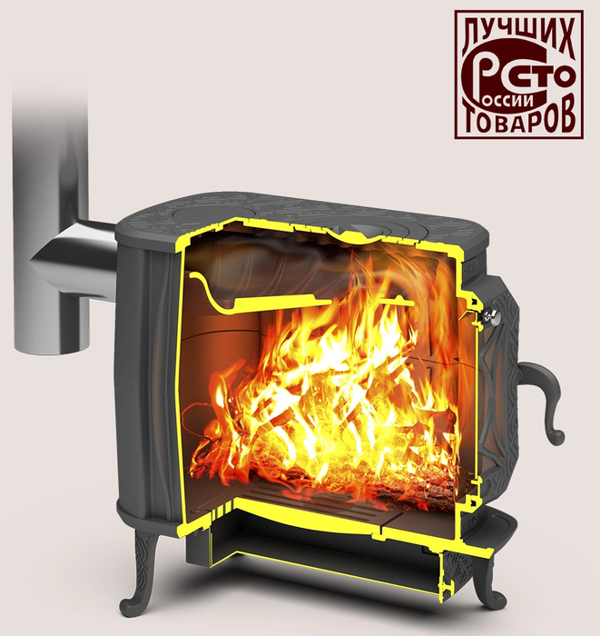 Теплодар VERONA-200 Gold дровяная печь