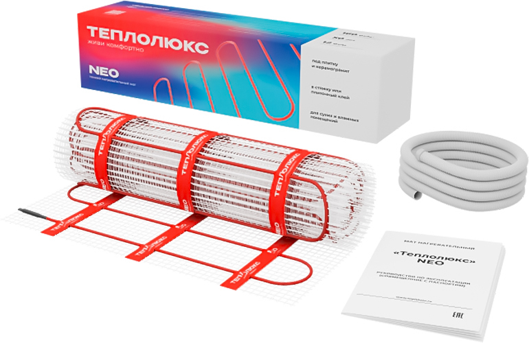 Теплолюкс Neo 480 Вт/3,0 кв.м нагревательный мат 3 м<sup>2</sup>