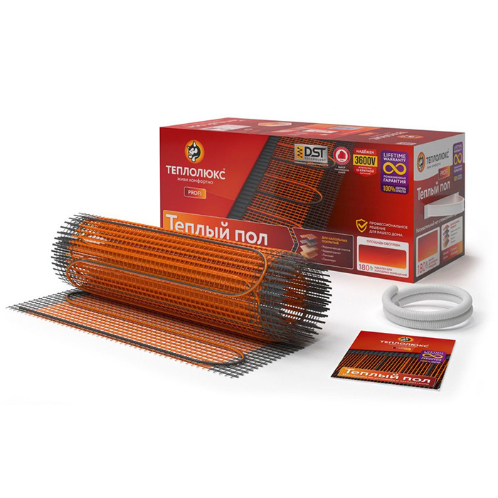 Теплолюкс ProfiMat 540 Вт/3,0 кв.м нагревательный мат 3 м&lt;sup&gt;2&lt;/sup&gt;