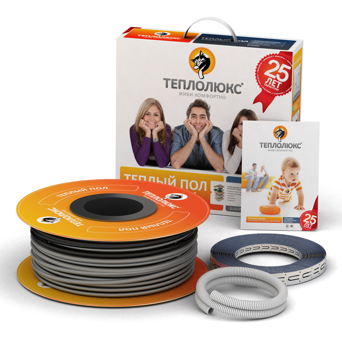 Теплолюкс секция 15ТЛБЭ2-18-270 нагревательный кабель 3 м<sup>2</sup>