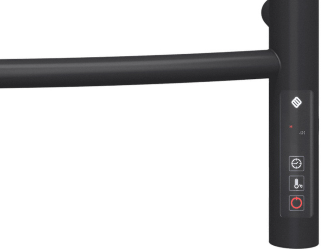 Terminus Классик П8 500х800 КС Черный муар электрический полотенцесушитель лесенка