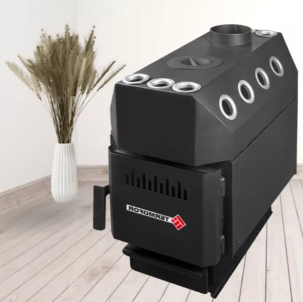 Ставр 9 (с чугун. кружком) (150 м.куб) дровяная печь