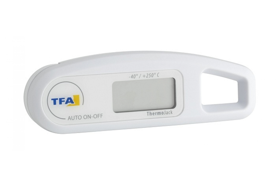 TFA 30.1047.02 с щупом, белый термометр