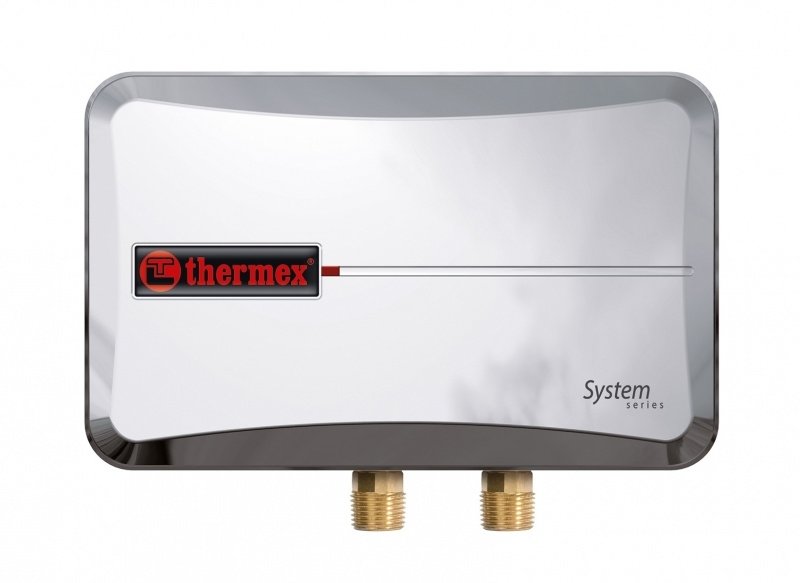 Thermex System 1000 Chrome для дома электрический проточный водонагреватель 10 кВт