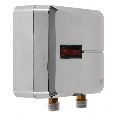 Thermex System 1000 Chrome для дома электрический проточный водонагреватель 10 кВт