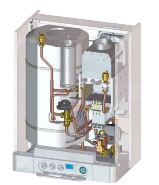 Thermona THERM 20 LXZE .А5 настенный котел для отопления со встроенным бойлером