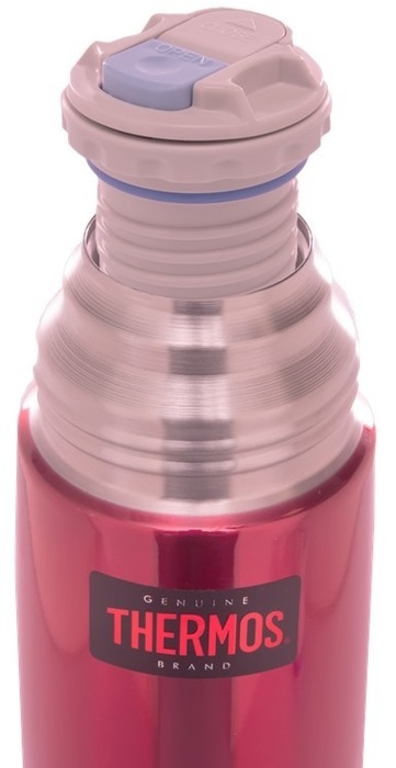 Thermos FBB-1000 (1 литра), красный термос
