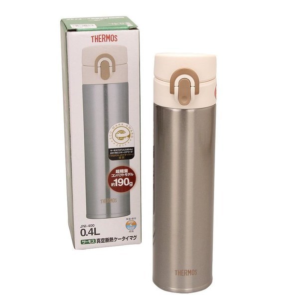 Thermos JNI400-SL суперлегкая, (0,4 литра), серебристая термос