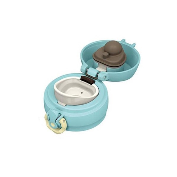 Thermos JNL-502-WBD SS (0,5 литра), бело-голубая термос