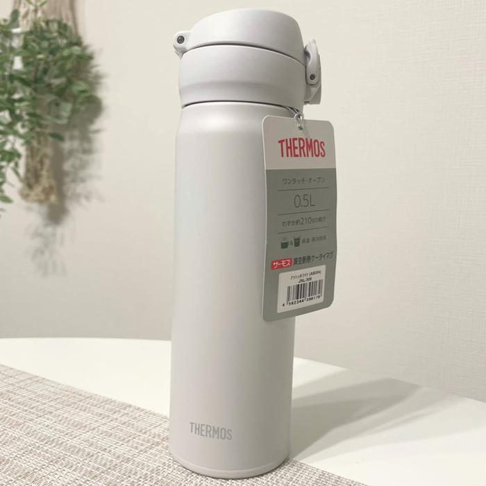 Thermos JNL-506 ASWH (0,5 литра), пастельно-белая термос