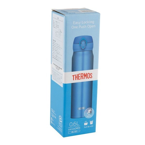 Thermos JNL-602-MTB суперлегкая (0,6 литра), синяя термос