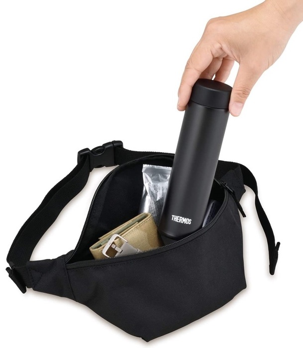 Thermos JOJ-180 BK (0,18 литра), черный термос