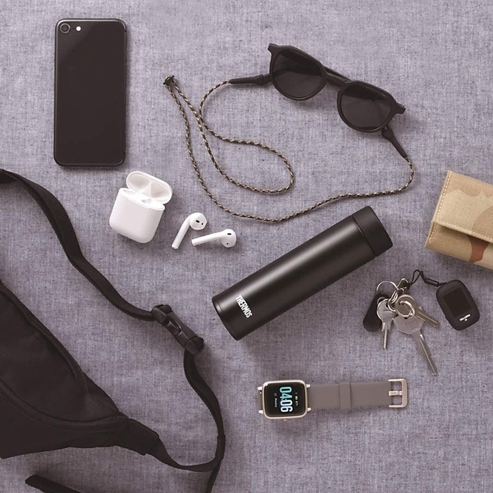 Thermos JOJ-180 BK (0,18 литра), черный термос
