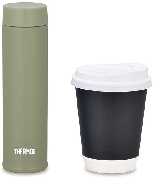 Thermos JOJ-180 KKI (0,18 литра), оливковый термос