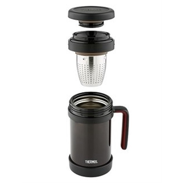 Thermos TCMF-501 (0,5 литра) с ситом, коричневый термос