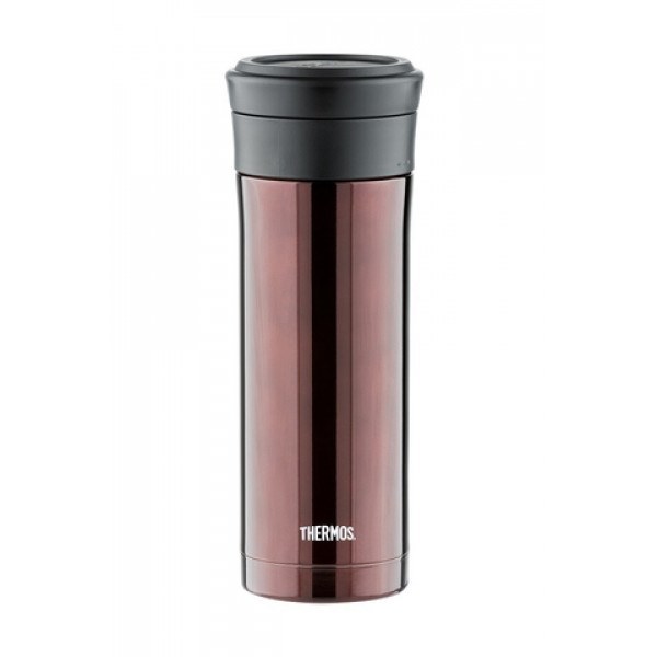 Thermos TCMK-500 CBW (0,5 литра) с ситом, коричневая термос