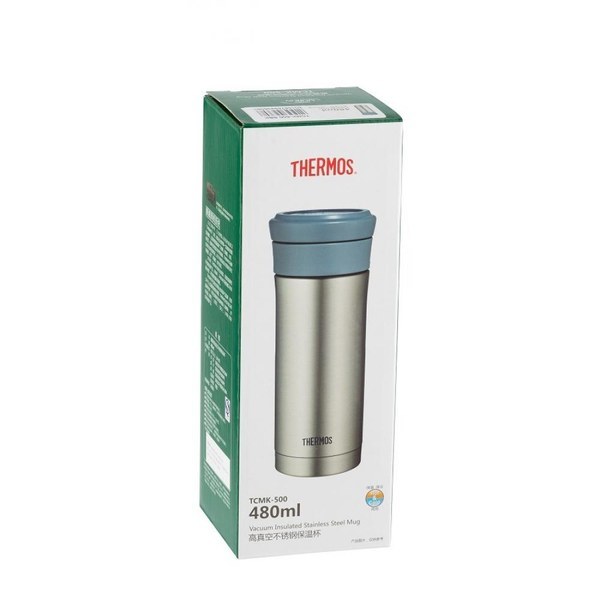 Thermos TCMK-500 SBK (0,5 литра) с ситом, стальная термос