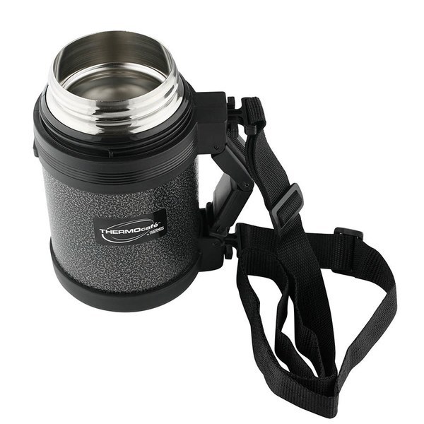 Thermos Thermocafe by Thermos Hammp (0,8 литра), черный термос