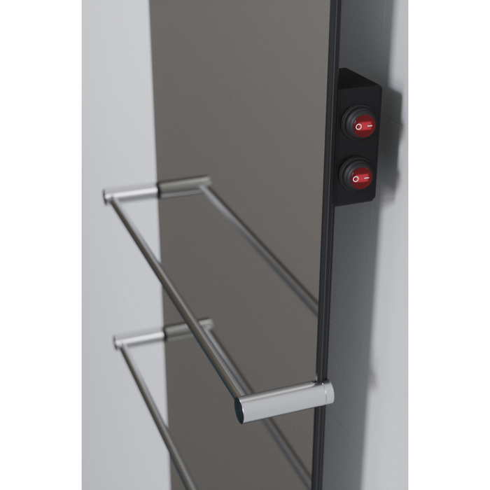 ThermoUp Dry Double (mirror) панельный электрический полотенцесушитель