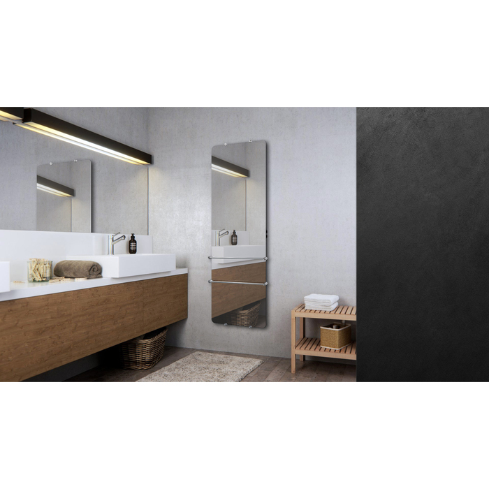 ThermoUp Dry Double (mirror) панельный электрический полотенцесушитель