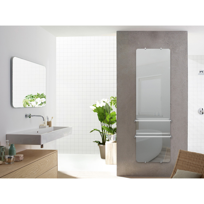 ThermoUp Dry Double (mirror) панельный электрический полотенцесушитель