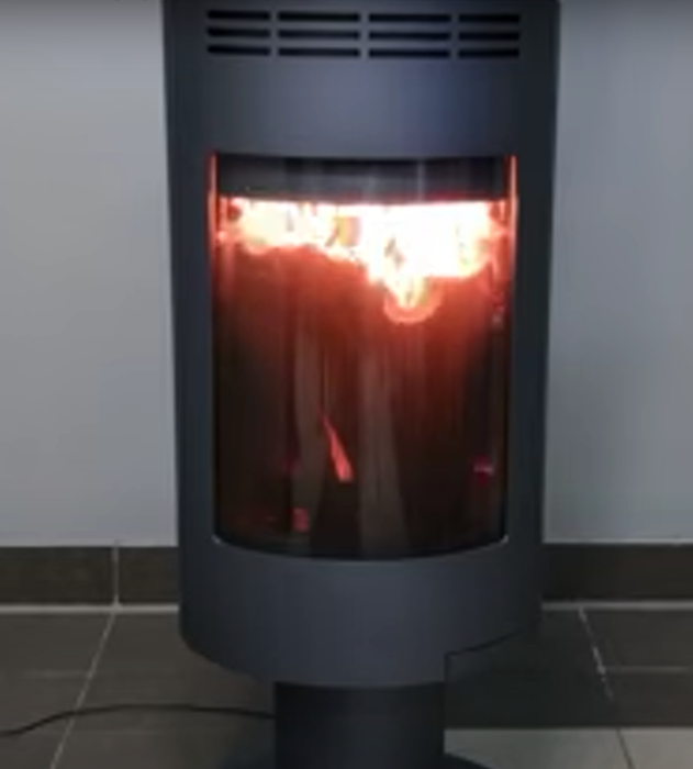 THORMA ANDORRA Exclusive, черная дровяная печь