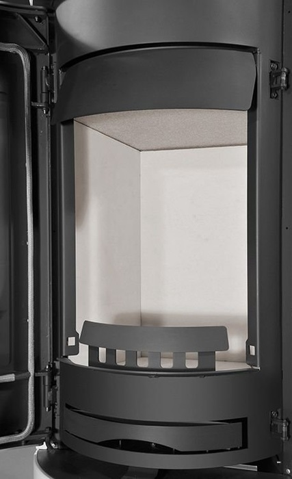 THORMA ATIKA Ceramic PLUS, черная дровяная печь