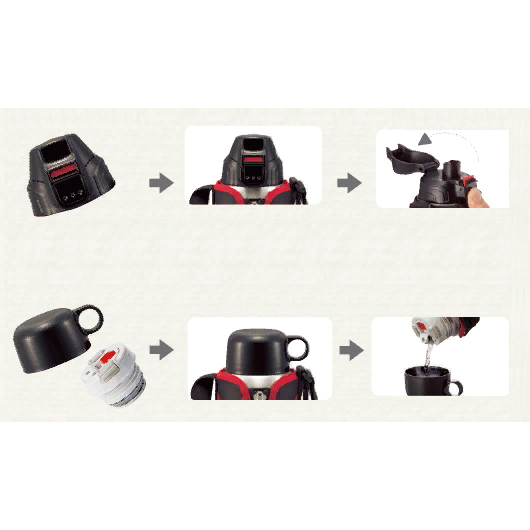 Tiger MMN-W080 Розовый термос