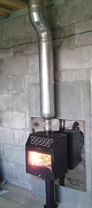 TMF ПО ГАРМОШКА INOX дровяная печь