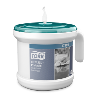 Tork Reflextm М4 белый переносной (арт.473186) диспенсер для бумажных полотенец