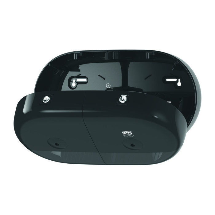 Tork SmartOne двойной в мини-рулонах Т9 черный (арт.682008) диспенсер для туалетной бумаги