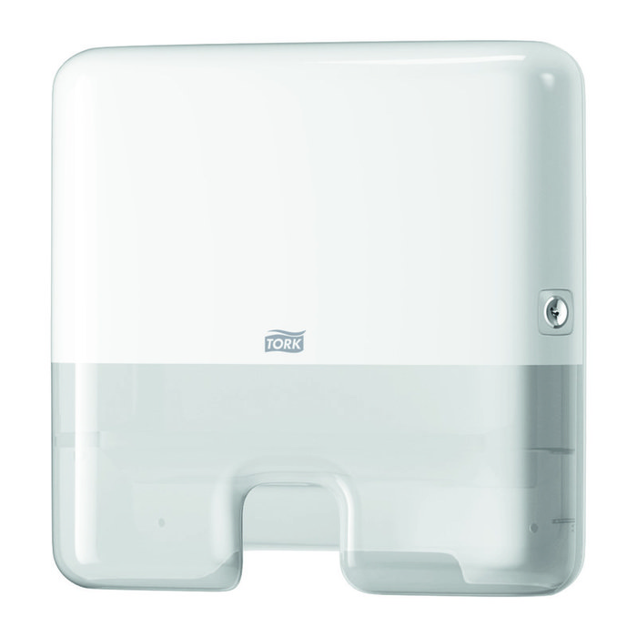 Tork Xpress Multifold белый mini (арт.552100) диспенсер для бумажных полотенец