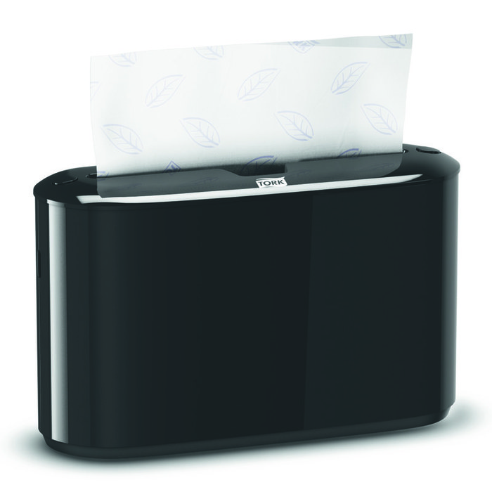 Tork Xpress Multifold черный desk (арт.552208) диспенсер для бумажных полотенец