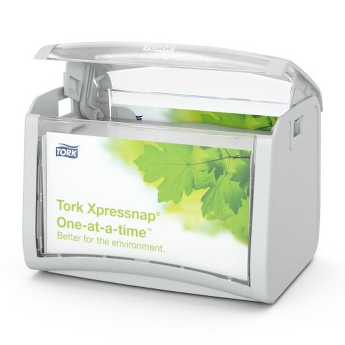 Tork Xpressnap диспенсер настольный серый (арт.272613) диспенсер для бумажных полотенец