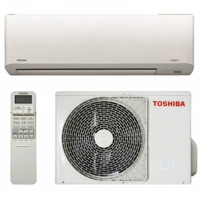 Toshiba RAS-13N3KV-E/RAS-13N3AV-E компактный инверторный кондиционер