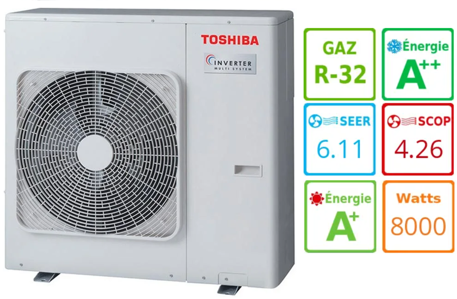 Toshiba RAS-4M27G3AVG-E внешний блок мульти сплит-системы