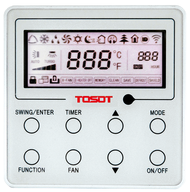 Tosot T36H-ILD/I/T36H-ILU/O канальный кондиционер