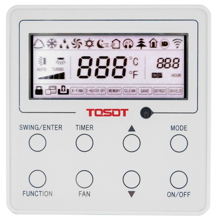 Tosot TFRI20B/I_TFRI20B/O (канальная сплит-система) канальный кондиционер с притоком свежего воздуха