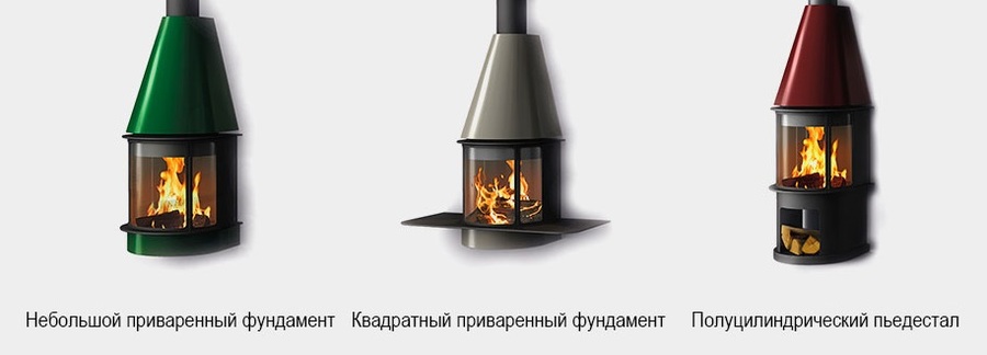 TRAFORART ARLET FRONTAL готовый дровяной каминокомплект