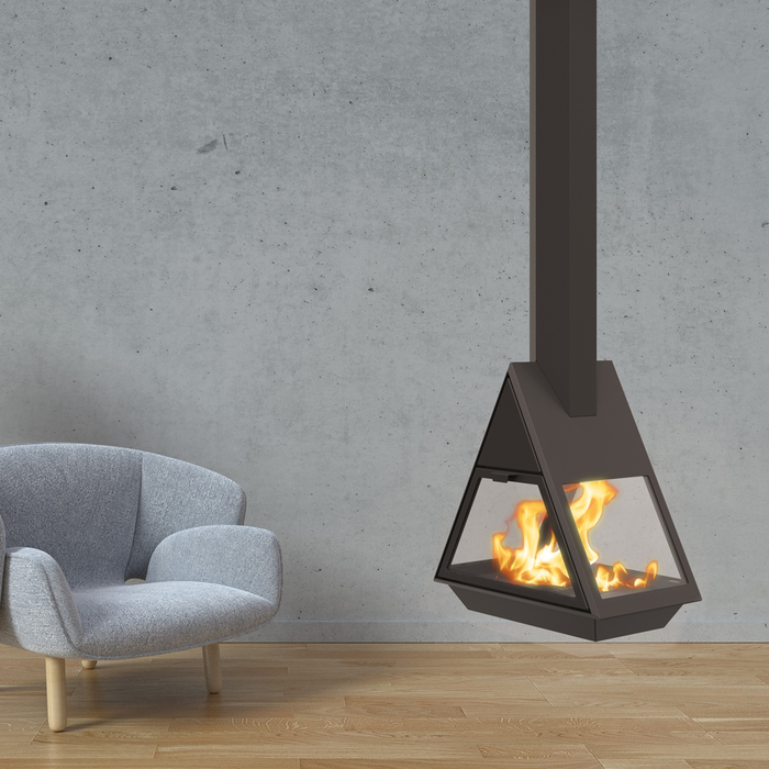TRAFORART EQUIL CENTRAL готовый дровяной каминокомплект